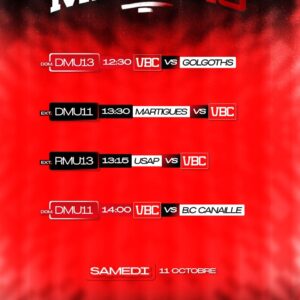 Un nouveau week-end de compétition